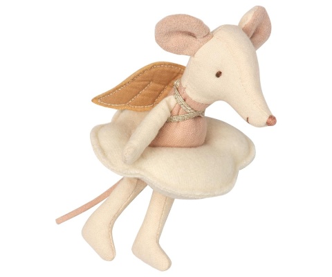 MAILEG Myszka Starsza Siostra Aniołek w pudełku książce - Angel Stories, Big sister mouse in book