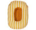 MAILEG Ponton dla małych myszek żółty, Rubber boat, Small mouse - Yellow stripe