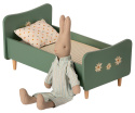 MAILEG Drewniane łóżko mini miętowe, Wooden bed, Mini - Mint blue MAILEG Drewniane łóżko mini miętowe, Wooden bed, Mini - Mint blue