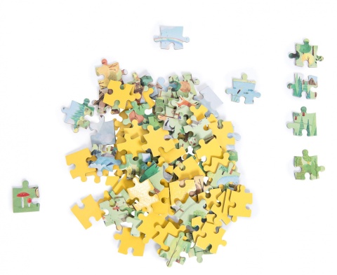 MOULIN ROTY Puzzle kartonowe ODKRYWCA LASU 96 elementów