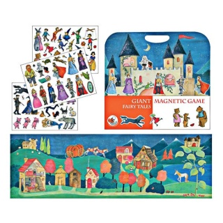 Egmont Toys Duża układanka, gra magnetyczna, Bajki