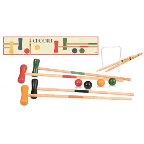 Egmont Toys Gra drewniana, Croquet