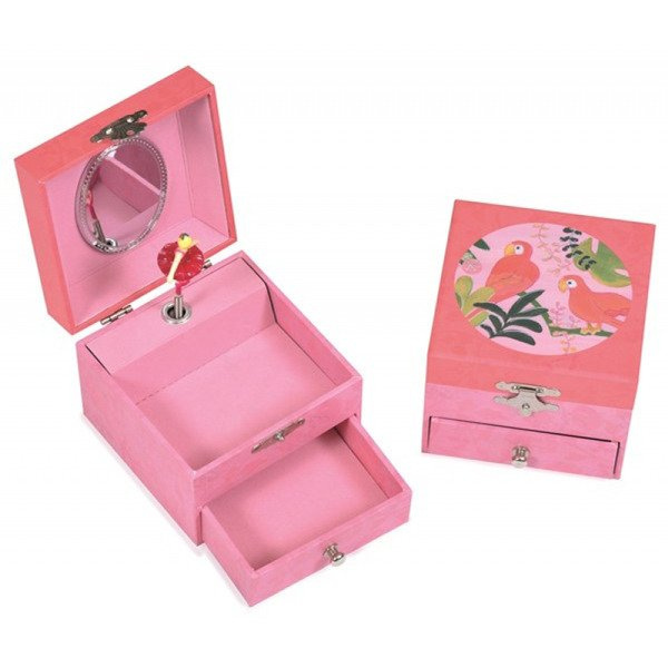 Egmont Toys Pozytywka - szkatułka z baletnicą, Papugi