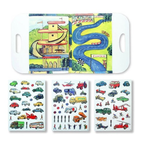 Egmont Toys Układanka, gra magnetyczna, Samochody