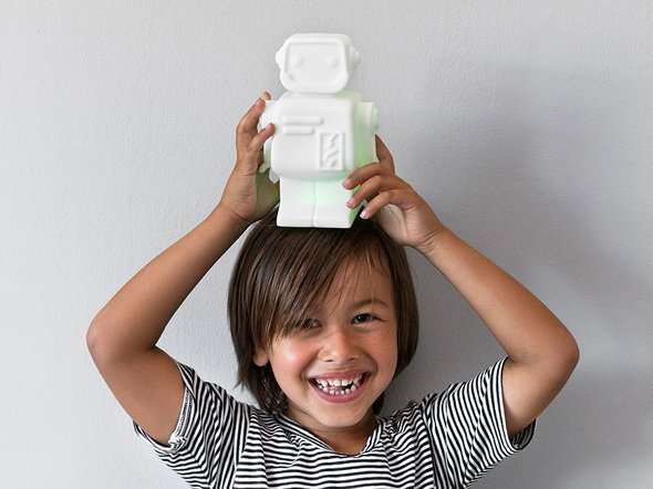 Flow Amsterdam Lampka Nocna LED, Robot Hero Flow Amsterdam Lampka Nocna LED, Robot Hero