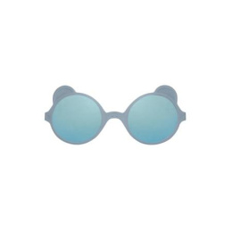 KIETLA Okulary przeciwsłoneczne OURS'ON 2-4 lata Silver Blue