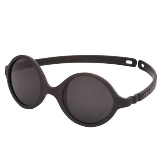 Czarne okulary przeciwsłoneczne Kietla Diabola Black - 0-1 lat