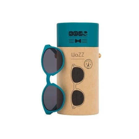 KiETLA Okulary przeciwsłoneczne WaZZ 2-4 lata Peacock Blue