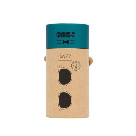 KiETLA Okulary przeciwsłoneczne WaZZ 2-4 lata Peacock Blue