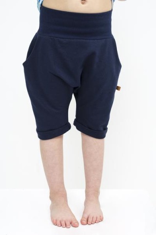 LAMAMA Spodenki baggy Granatowe