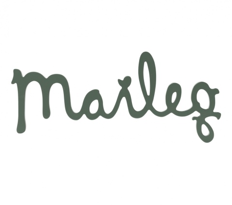 manustore.pl MAILEG Maileg wooden logo - Dusty green, logo/napis Maileg