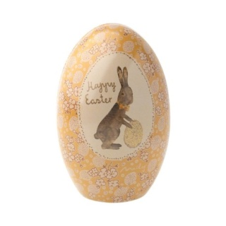 MAILEG Metalowe jajko wielkanocne złote, Easter egg metal
