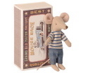 MAILEG Myszka starszy brat w pudełku po zapałkach - Big brother mouse in matchbox MAILEG Myszka starszy brat w pudełku po zapałkach - Big brother mouse in matchbox