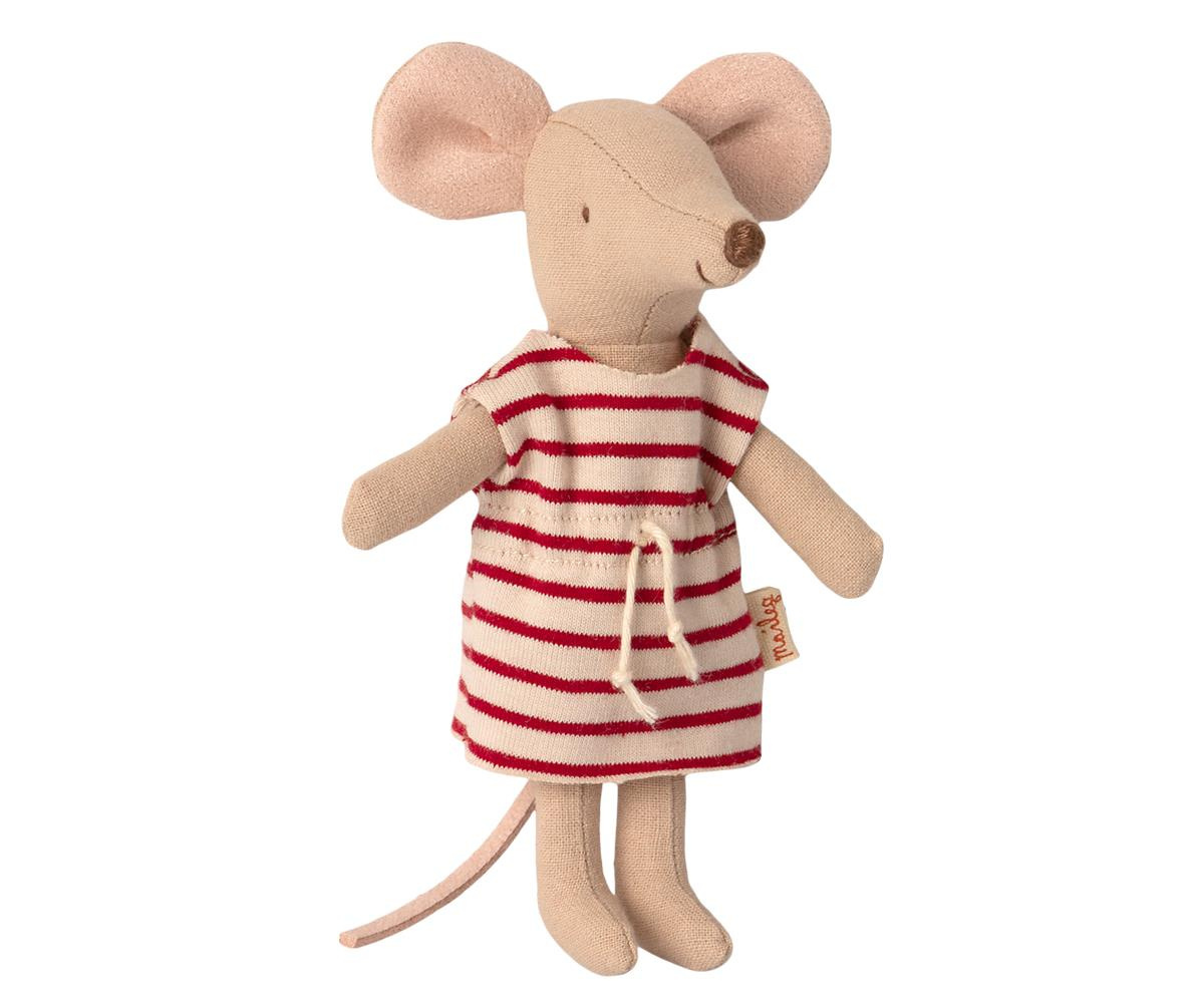 MAILEG Myszka starsza siostra w pudełku po zapałkach- Big sister mouse, in matchbox MAILEG Myszka starsza siostra w pudełku po zapałkach- Big sister mouse, in matchbox