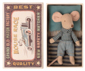 MAILEG Myszka młodszy brat w pudełku po zapałkach- Little brother mouse in matchbox MAILEG Myszka młodszy brat w pudełku po zapałkach- Little brother mouse in matchbox