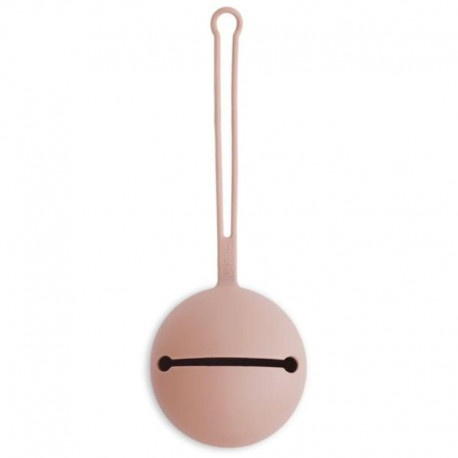 MUSHIE Etui na smoczek do wózka Kula Ball Blush MUSHIE Etui na smoczek do wózka Kula Ball Blush