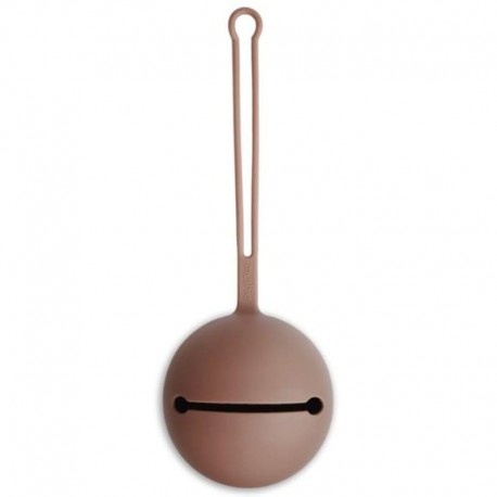 MUSHIE Etui na smoczek do wózka Kula Ball Cloudy Mauve
