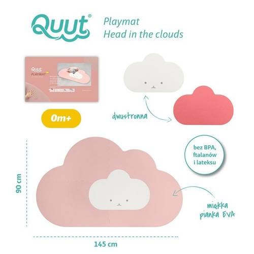 QUUT Mata do zabawy piankowa podłogowa Chmurka Playmat Blush rose QUUT Mata do zabawy piankowa podłogowa Chmurka Playmat Blush rose