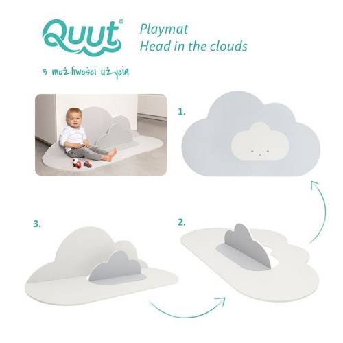 QUUT Mata do zabawy piankowa podłogowa Chmurka Playmat Pearl Grey QUUT Mata do zabawy piankowa podłogowa Chmurka Playmat Pearl Grey