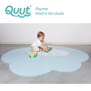QUUT Mata do zabawy piankowa podłogowa duża Chmurka Playmat Dusty Blue
