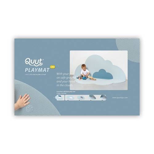 QUUT Mata do zabawy piankowa podłogowa duża Chmurka Playmat Dusty Blue QUUT Mata do zabawy piankowa podłogowa duża Chmurka Playmat Dusty Blue