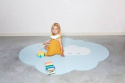 QUUT Mata do zabawy piankowa podłogowa duża Chmurka Playmat Dusty Blue QUUT Mata do zabawy piankowa podłogowa duża Chmurka Playmat Dusty Blue