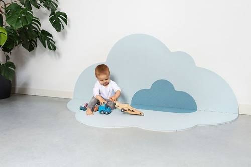 QUUT Mata do zabawy piankowa podłogowa duża Chmurka Playmat Dusty Blue QUUT Mata do zabawy piankowa podłogowa duża Chmurka Playmat Dusty Blue