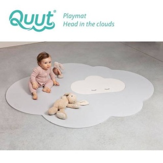 QUUT Mata do zabawy piankowa podłogowa duża Chmurka Playmat Pearl Grey