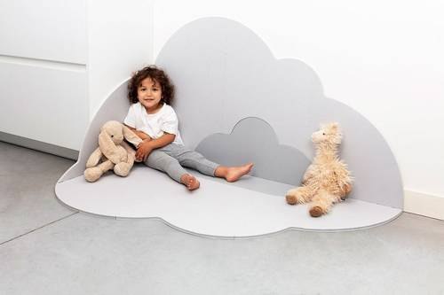 QUUT Mata do zabawy piankowa podłogowa duża Chmurka Playmat Pearl Grey QUUT Mata do zabawy piankowa podłogowa duża Chmurka Playmat Pearl Grey