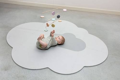 QUUT Mata do zabawy piankowa podłogowa duża Chmurka Playmat Pearl Grey QUUT Mata do zabawy piankowa podłogowa duża Chmurka Playmat Pearl Grey