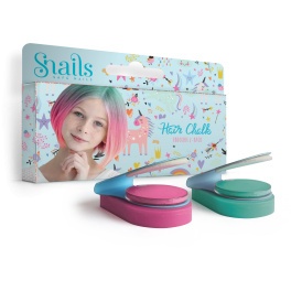 SNAILS Zmywalne kredy do włosów Hair Chalk 2 szt - Unicorn