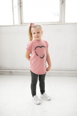 TUSS T-shirt HEART rose