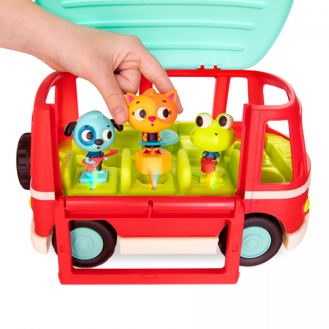 B.toys Land of B. MUZYCZNY autobus z wesołymi pasażeram B.toys Land of B. MUZYCZNY autobus z wesołymi pasażeram