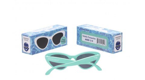 BABIATORS Okulary przeciwsłoneczne 3-5 lat CatEye - Totally Turquoise BABIATORS Okulary przeciwsłoneczne 3-5 lat CatEye - Totally Turquoise