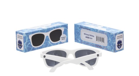 BABIATORS Okulary przeciwsłoneczne 3-5 lat Navigator Wicked White BABIATORS Okulary przeciwsłoneczne 3-5 lat Navigator Wicked White