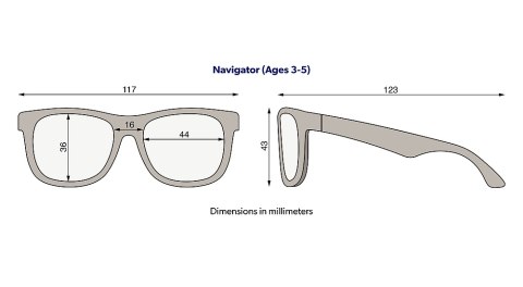 BABIATORS Okulary przeciwsłoneczne 3-5 lat Navigator Wicked White BABIATORS Okulary przeciwsłoneczne 3-5 lat Navigator Wicked White