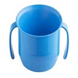 DOIDY CUP Kubeczek do picia błękitny