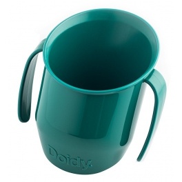 DOIDY CUP Kubeczek do picia butelkowa zieleń