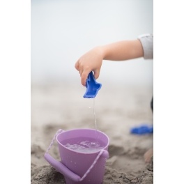 FUNKIT WORLD Składane wiaderko do wody i piasku Scrunch Bucket - Musztardowy