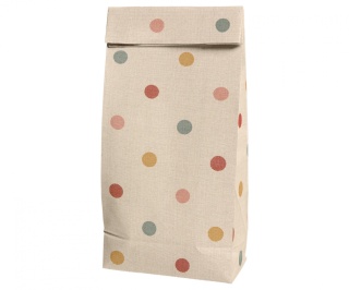 MAILEG Torebka papierowa DOTS mała