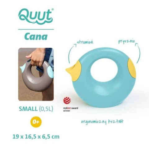 QUUT Konewka mała Cana Banana Blue 0,5 l