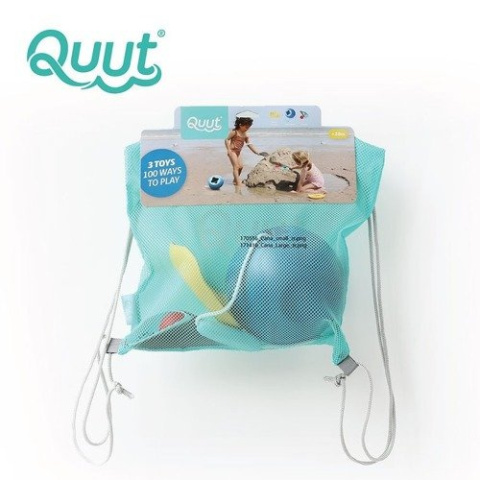QUUT Set plażowy Mini Ballo + Cuppi + Magic Shapers Heart w worku QUUT Set plażowy Mini Ballo + Cuppi + Magic Shapers Heart w worku
