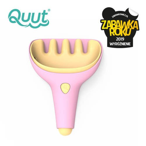 QUUT Zestaw łopatka + grabki Raki Banana Pink QUUT Zestaw łopatka + grabki Raki Banana Pink
