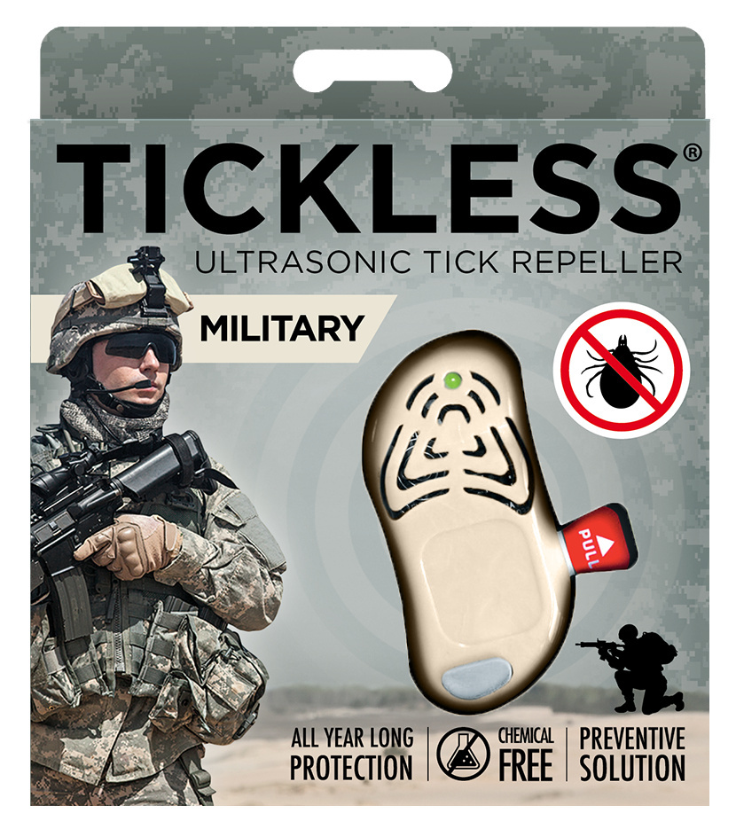 TICKLESS odstraszacz kleszczy dla dorosłych Military - Beige TICKLESS odstraszacz kleszczy dla dorosłych Military - Beige