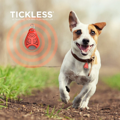 TICKLESS odstraszacz kleszczy dla psów, kotów Pet - Orange TICKLESS odstraszacz kleszczy dla psów, kotów Pet - Orange