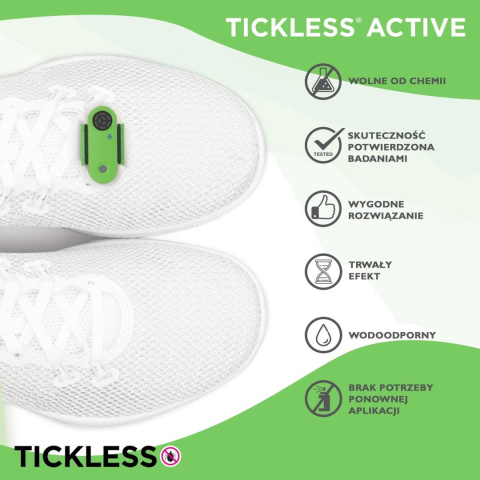 TICKLESS Odstraszacz kleszczy Run UV Yellow TICKLESS Odstraszacz kleszczy Run UV Yellow