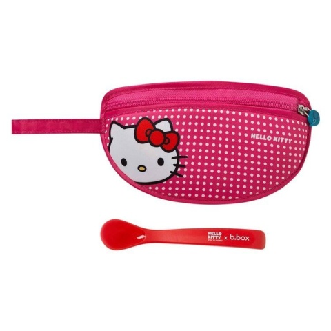 B.Box Śliniak dla niemowlaka w saszetce, Hello Kitty Pop Star