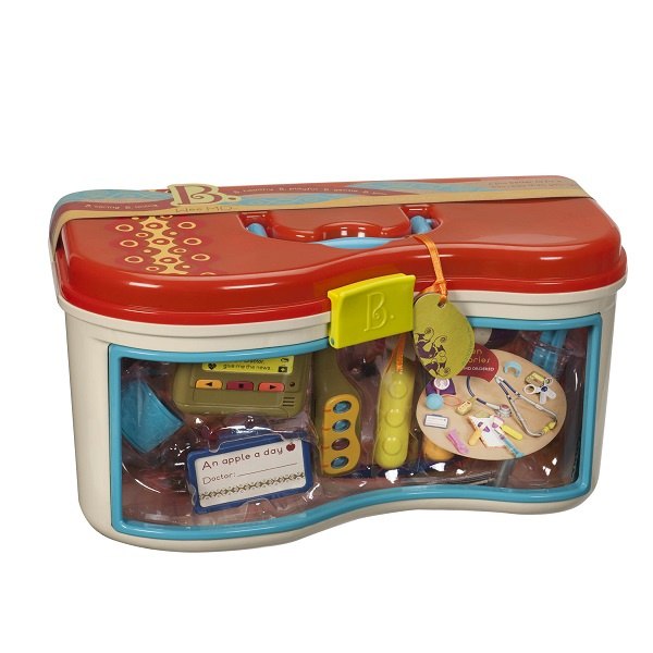 B.Toys Wee MD – walizeczka z zestawem akcesoriów lekarskich B.Toys Wee MD – walizeczka z zestawem akcesoriów lekarskich