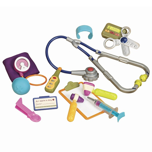 B.Toys Wee MD – walizeczka z zestawem akcesoriów lekarskich B.Toys Wee MD – walizeczka z zestawem akcesoriów lekarskich