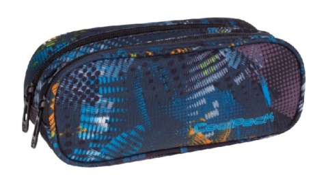 CoolPack Piórnik szkolny, saszetka prostokątna Clever Cool Pack, 2 przegrody